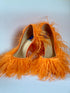 Ostrich Pump Irina Va Boom