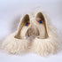 Bridal Ostrich Irina Va Boom White
