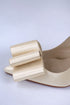 Bridal Satin Bow Heel Aleftina