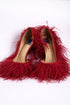 Ostrich Pump Irina Va Boom