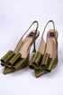 SATIN BOW HEEL ALEFTINA