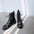Description: Aamu Handmade Leather Lace Up Boots are all about attention to the finer details hand crafted perfect for winter with a plush lining. These ‘Aamu' ankle Lace Up Boots are crafted beautiful leather and have amazing metal detail on the top of the toes. Wear them casually with jeans or dresses.