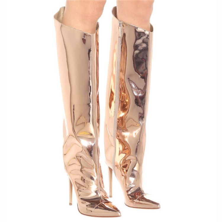 Annika Metallic Boot