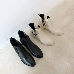 Aava Low Heel Boots