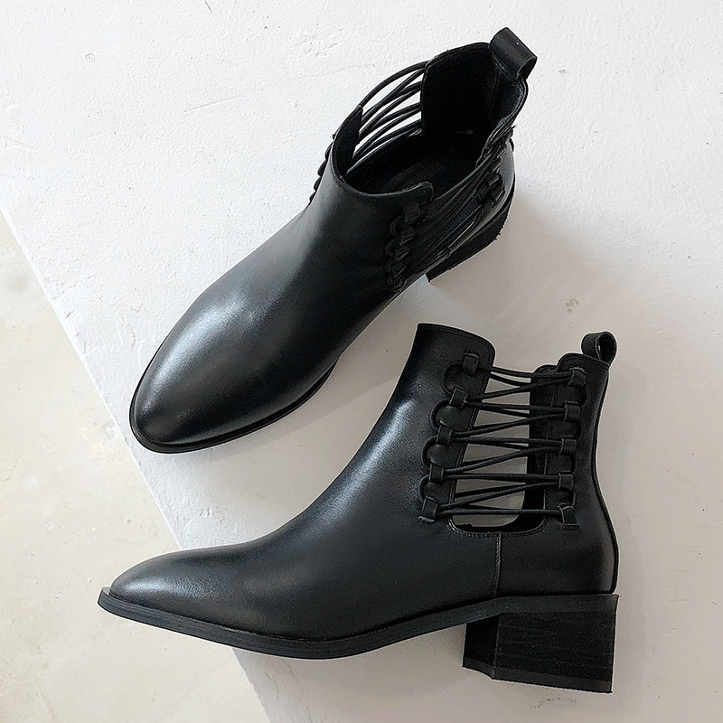 Aava Low Heel Boots