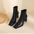 Aniina Vegan Leather square toe boots